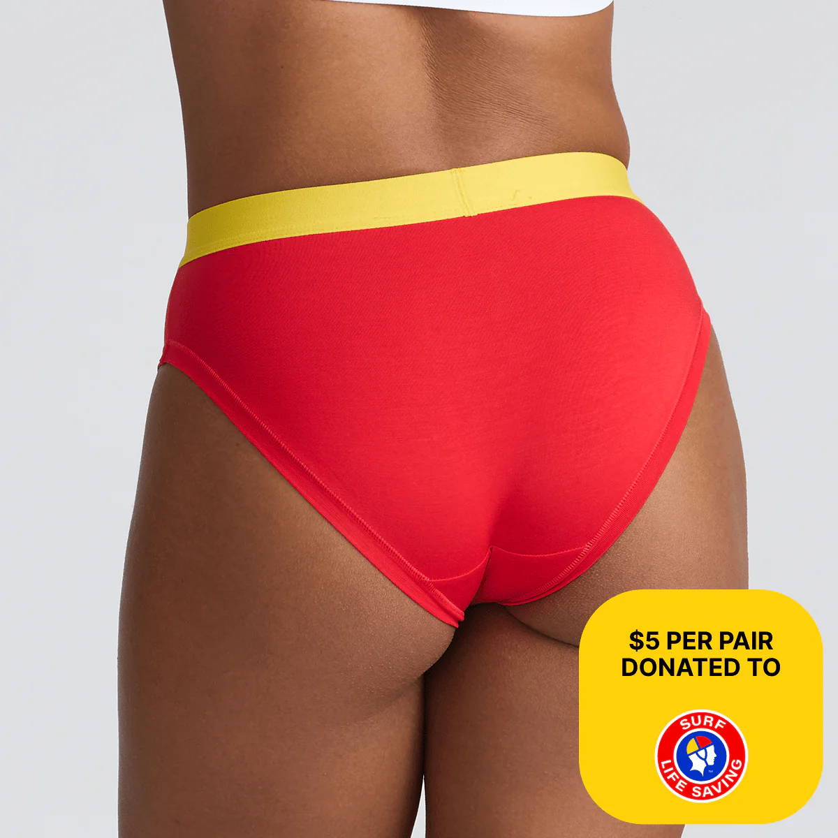 Women's Bikini Brief - SLSA x Step One - Image 3