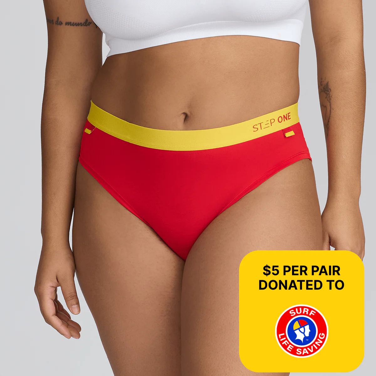 Women's Bikini Brief - SLSA x Step One - Image 6