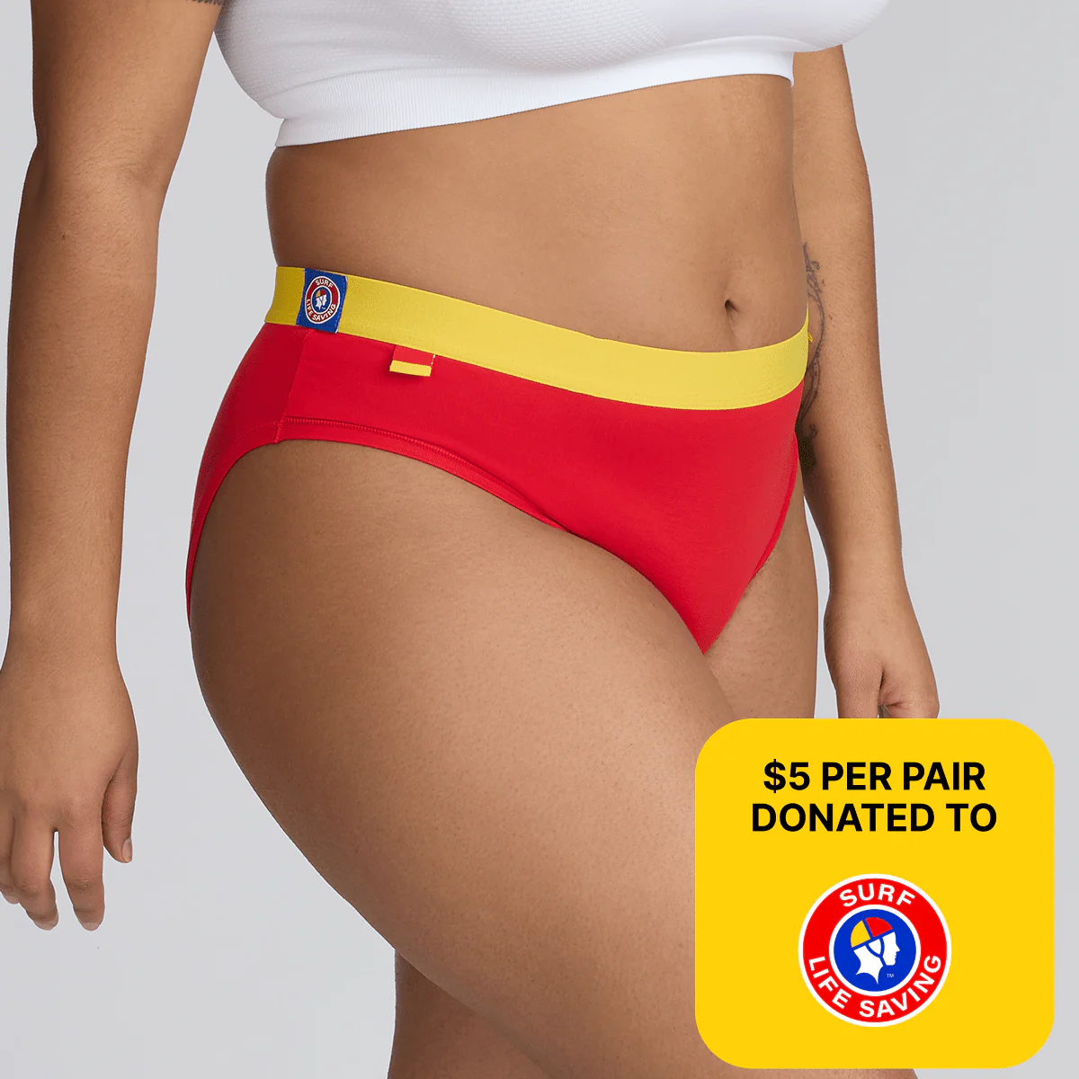 Women's Bikini Brief - SLSA x Step One - Image 7