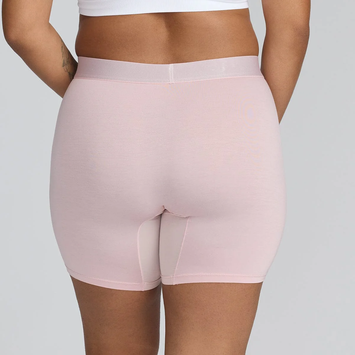 Women's Body Shorts - Blush - Image 8