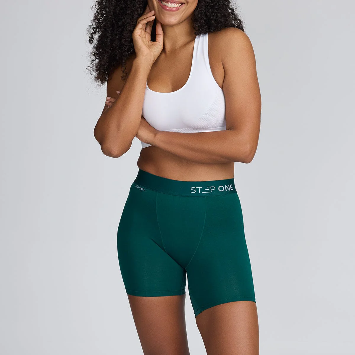 Women's Body Shorts - Forest - Image 3