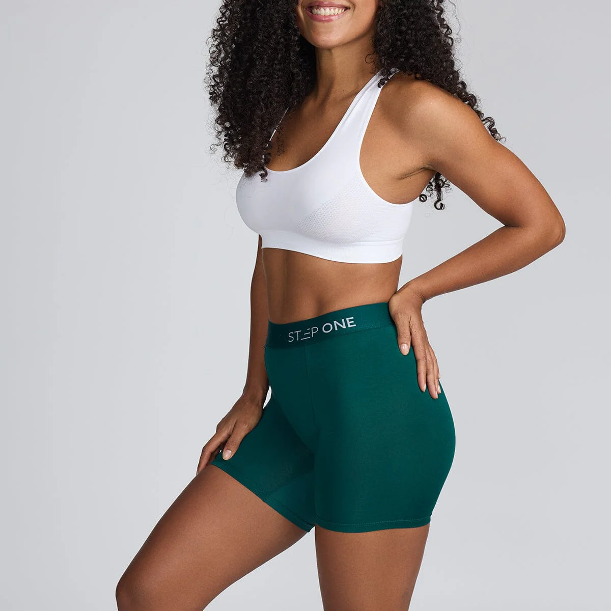 Women's Body Shorts - Forest - Image 5