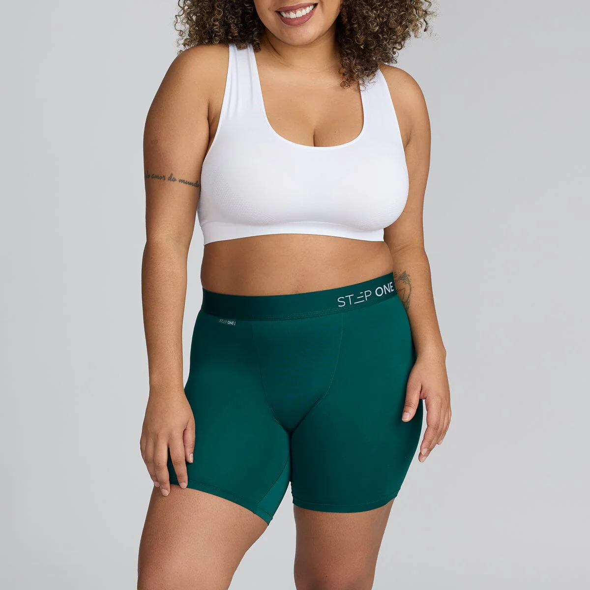 Women's Body Shorts - Forest - Image 8