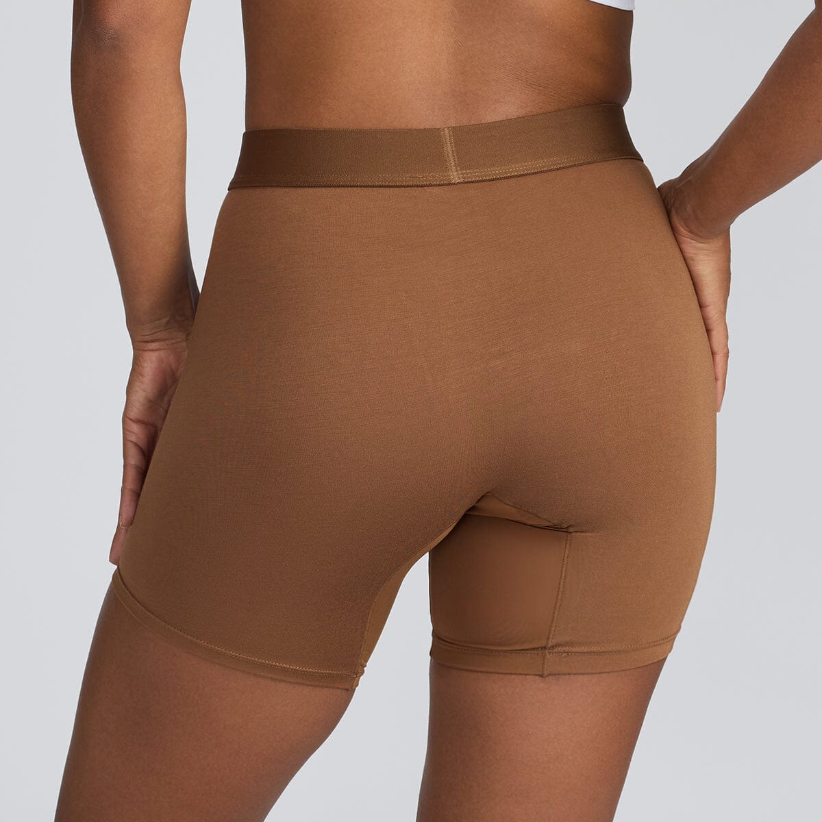 Women's Body Shorts - Mahogany - Image 4