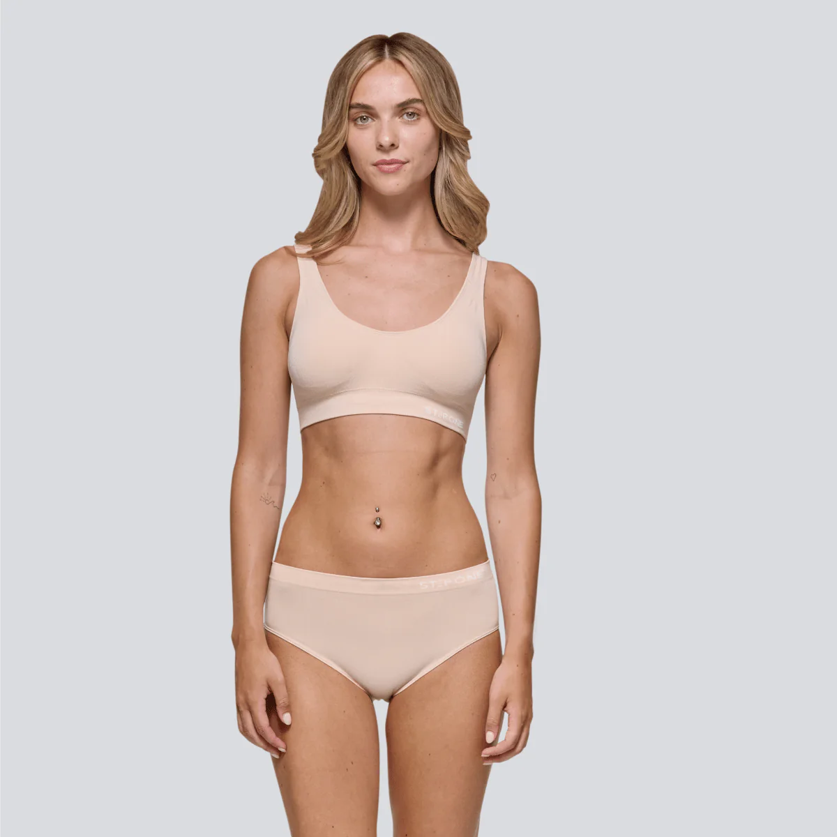 Women's SmoothFit Bikini Brief - Light Beige - Image 4