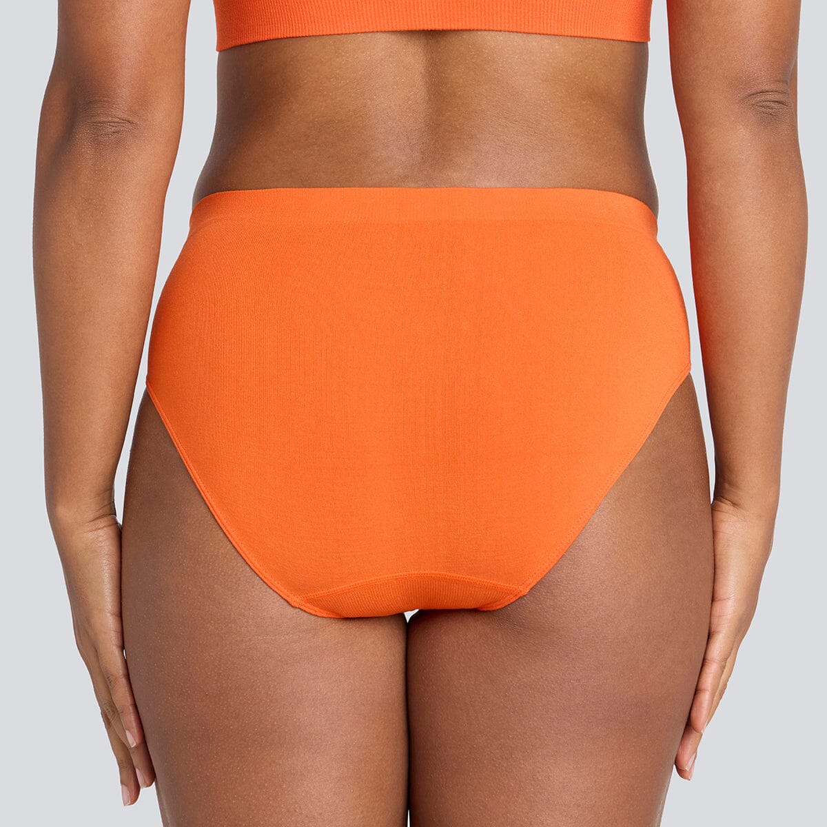 Women's SmoothFit Bikini Brief - Orange Crush - Image 3