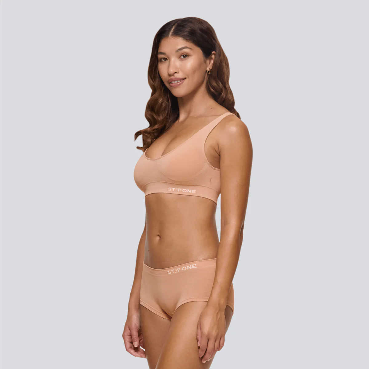 Women's SmoothFit Boyleg - Pink Beige - Image 4