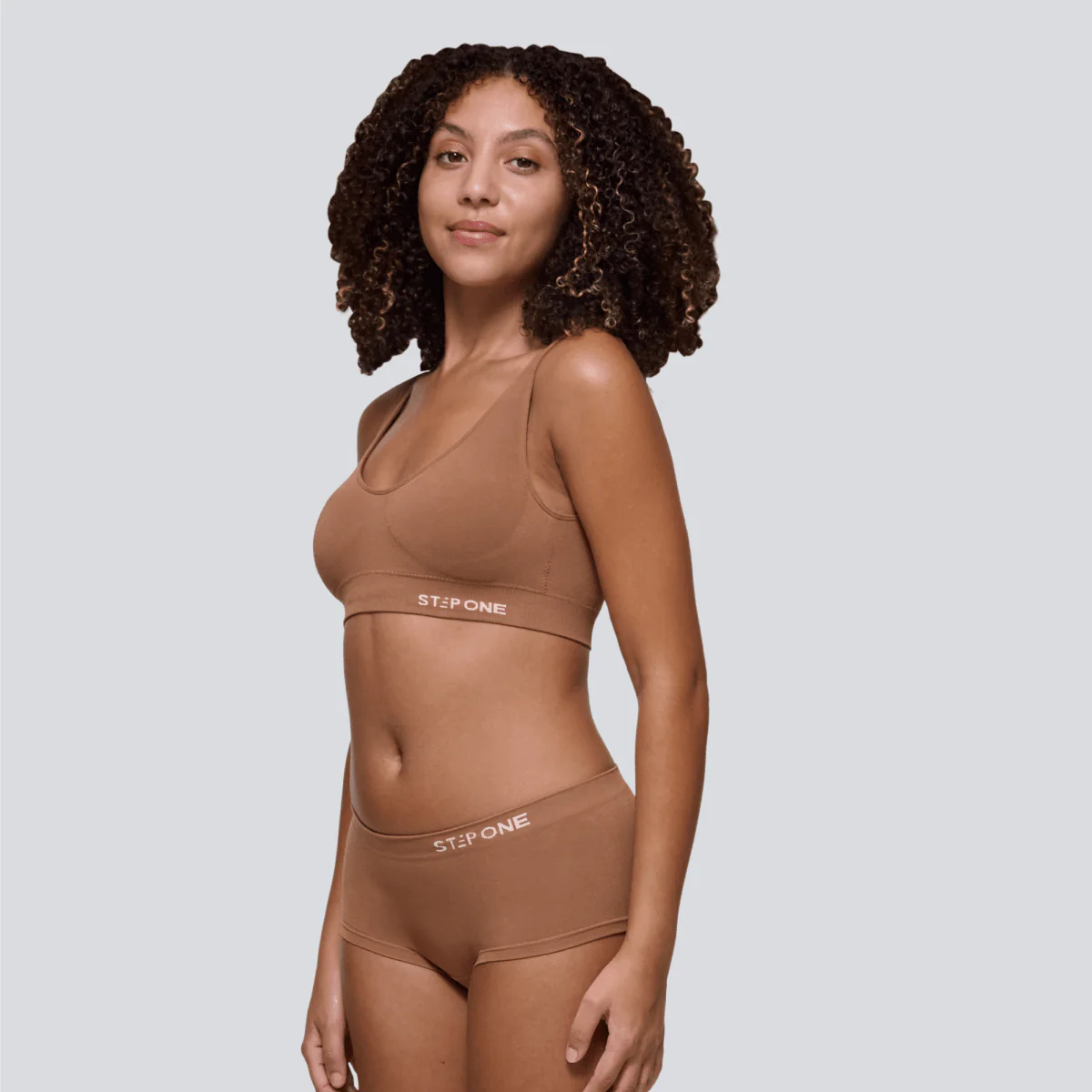 Women's SmoothFit Boyleg - Tan - Image 4