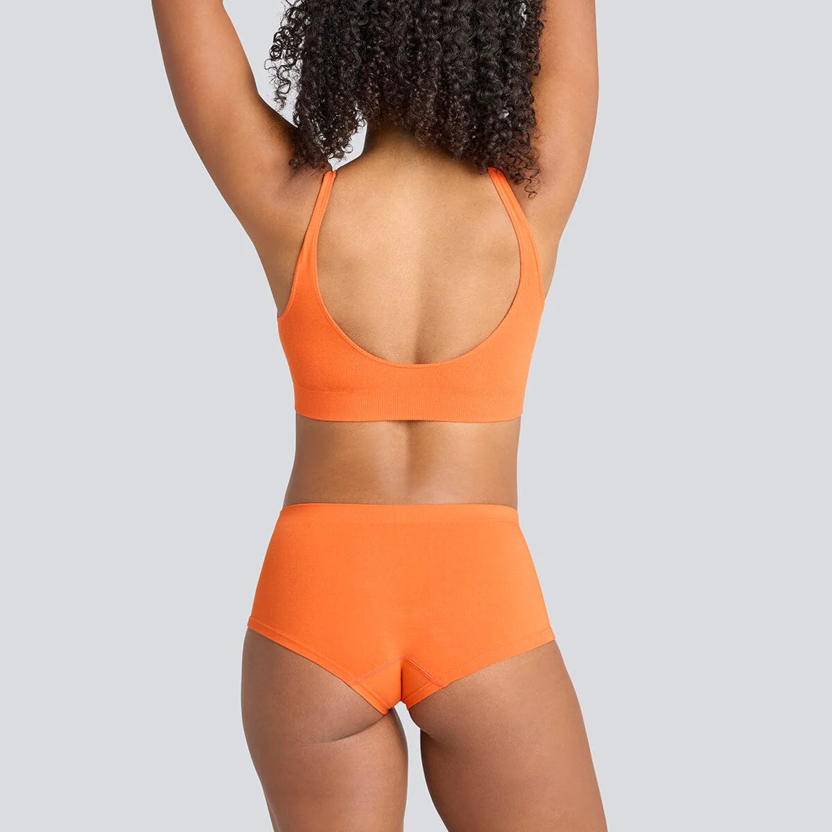 Women's SmoothFit Padded Bra - Orange Crush - Image 5