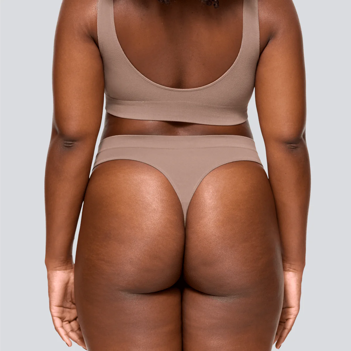 Women's SmoothFit Thong - Ash Brown - Image 3