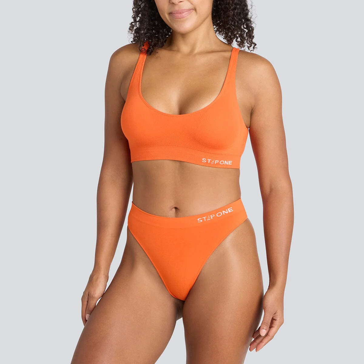 Women's SmoothFit Thong - Orange Crush - Image 4